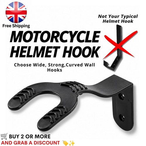 Helmet rack motorcycle wall - motorcycle,