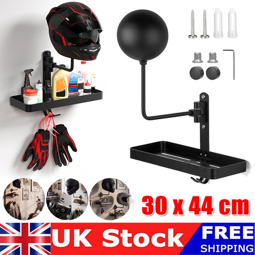 Motorcycle helmet mount - helmet, holder