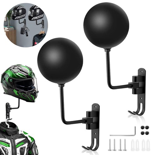 2pcs motorbike helmet rack - 2pcs,