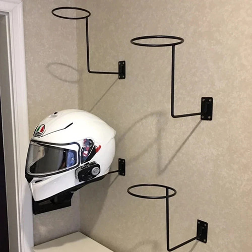 Motorcycle helmet rack - motorcycle,