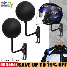 2 Sets Motorcycle Helmet Rack