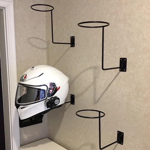 Motorcycle helmet rack - rack, holder