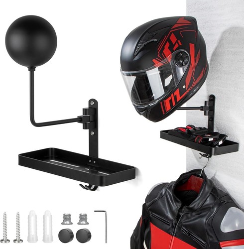 Motorcycle helmet rack holder - helmet,