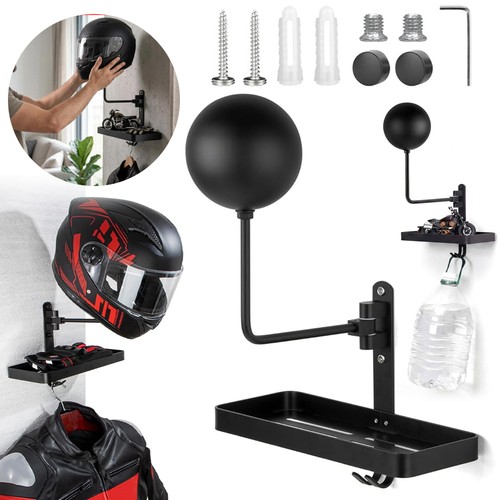 Motorcycle helmet stand wall - helmet,
