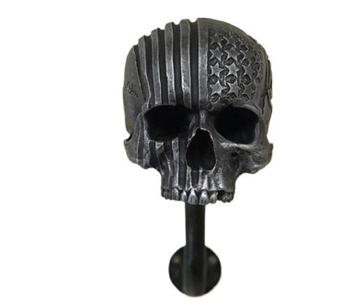 Skull helmet holder wall mount - holder,