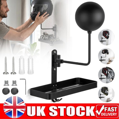 Motorcycle helmet rack holder - rack,