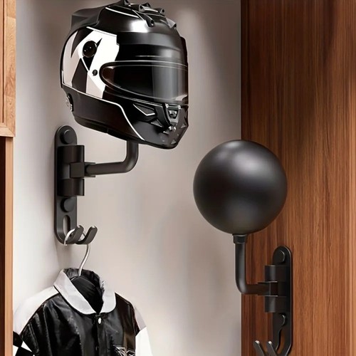 Motorcycle helmet rack - motorcycle,
