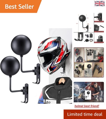 Modern helmet hanger with - helmet,