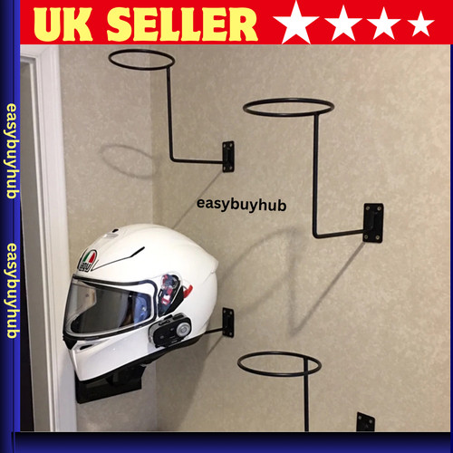 Motorcycle helmet rack holder - motorcycle,