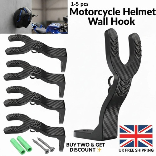Helmet rack motorcycle wall - helmet,