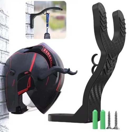Helmet rack motorcycle wall - rack,