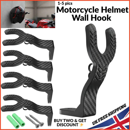 Helmet rack motorcycle - motorcycle, wall
